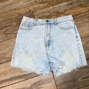 Jean shorts